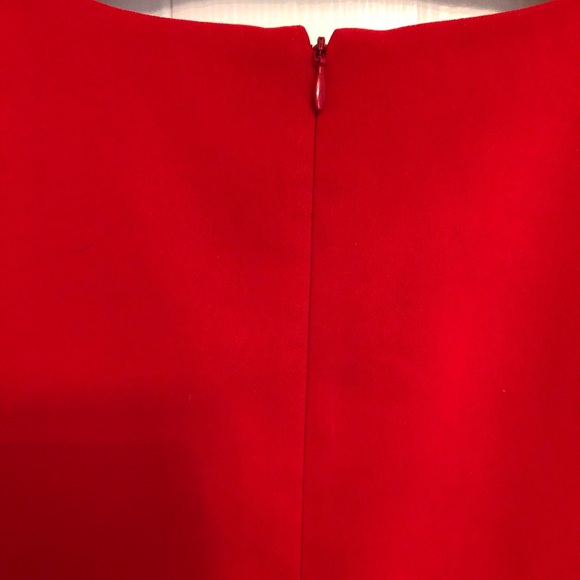 SHEATH DRESS MARIO SERRANI ITALY DRESS Elegant Red Sleeveless Dress - Picture 7 of 11